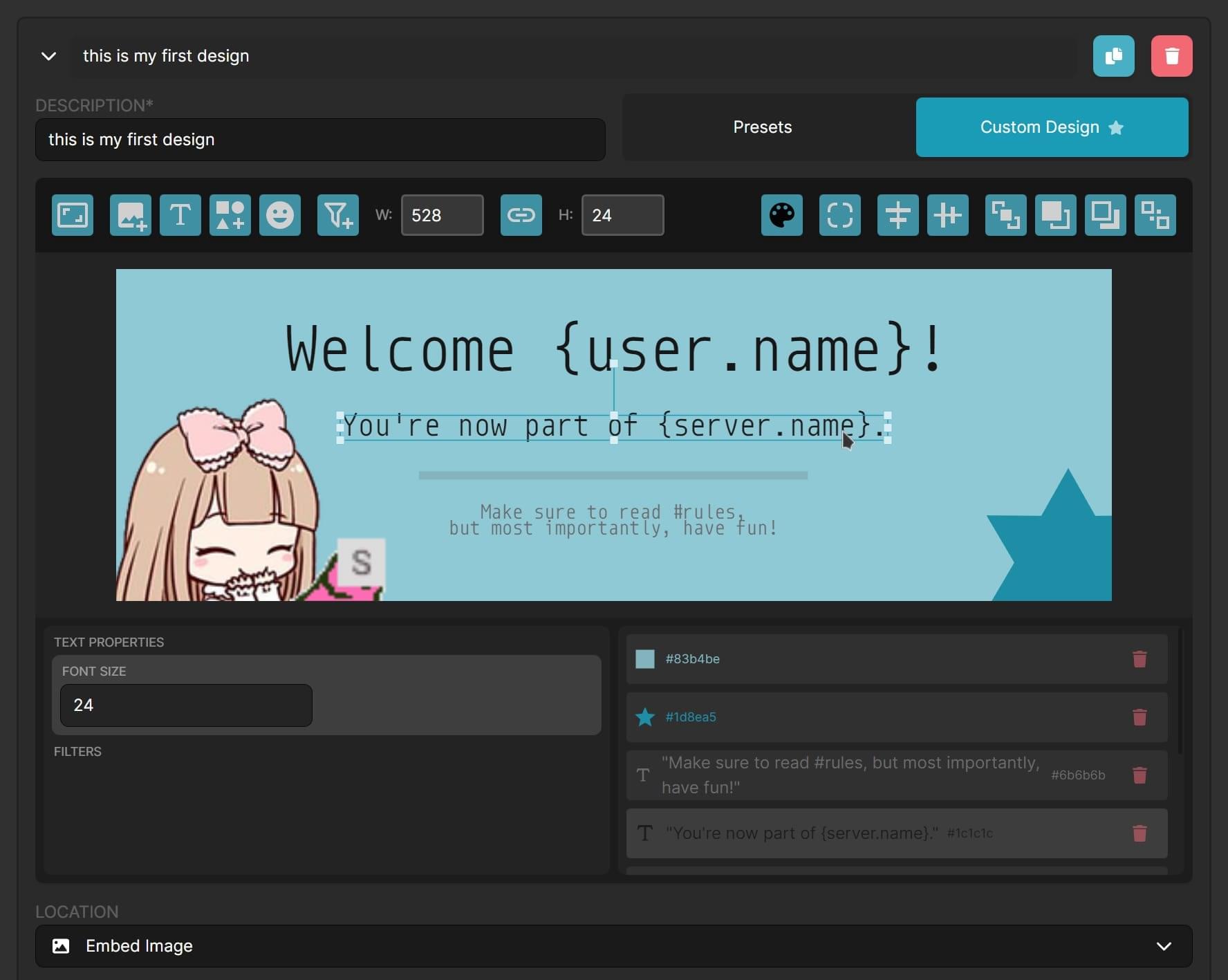 Example of the powerful image editor Example of the powerful image editor